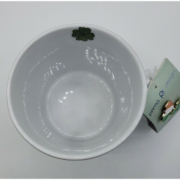 Kiss Me I'm Irishish Large Ceramic Coffee Mug With 2 Lapel Pins Prima Design - Picture 7 of 15